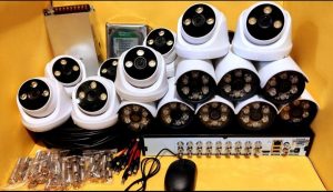 پک کامل دوربین مداربسته 16 تایی 5 مگاپیکسل با دید در شب رنگی